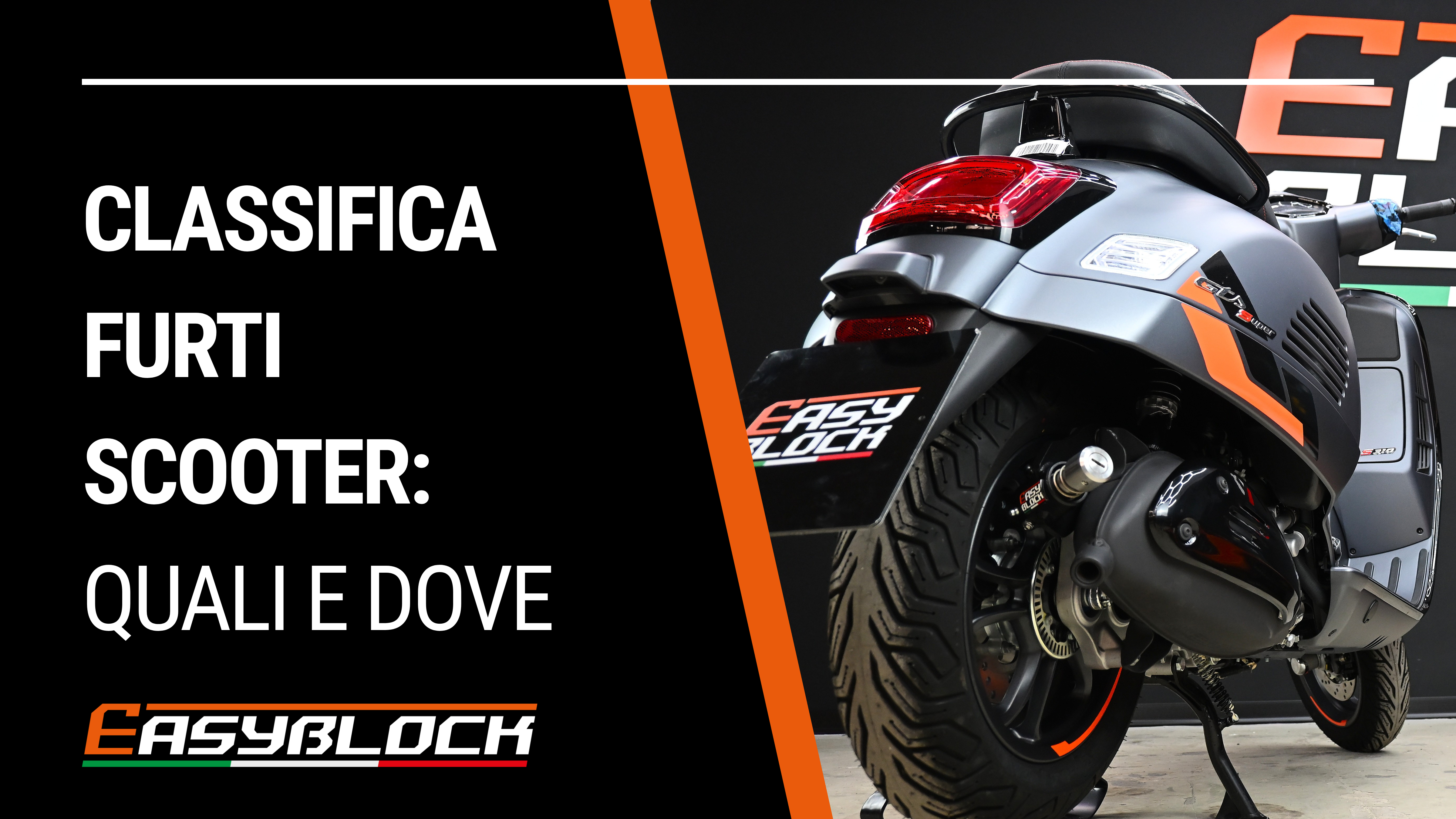 Classifica Furti Scooter: I Modelli Più Rubati e Come Difendersi in Città