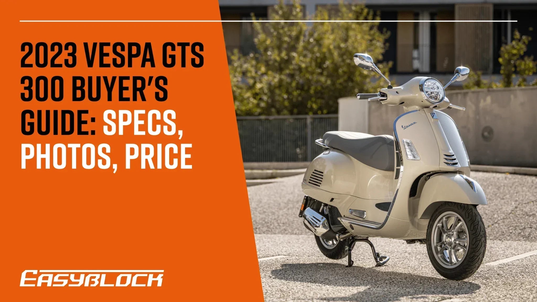 2023 Vespa GTS 300 Buyer's Guide: Specs, Photos, Price
